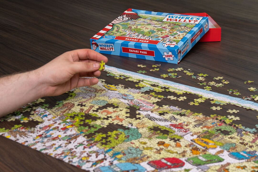 Plenty Gifts Puzzel Where's Wally Safari Park 1000