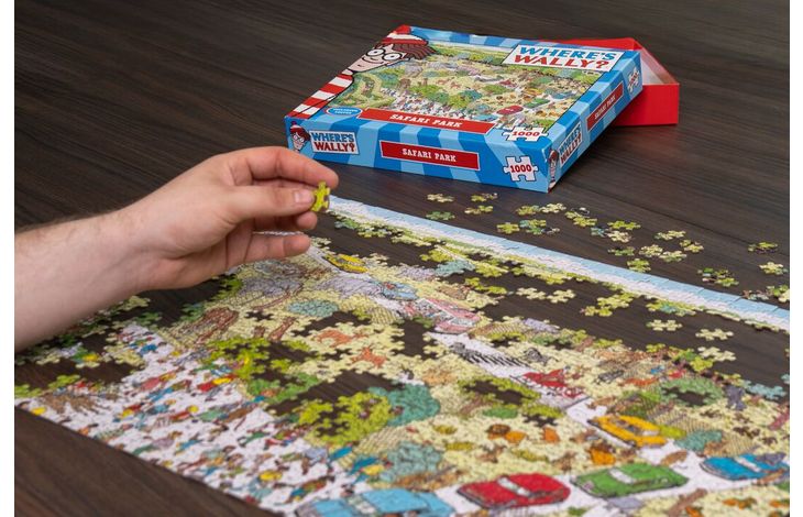 Plenty Gifts Puzzel Where's Wally Safari Park 1000