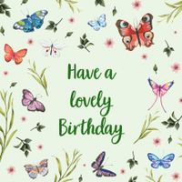 Plenty Gifts Kaart CS Butterflies