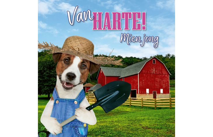 Plenty Gifts Kaart Boer Gijs