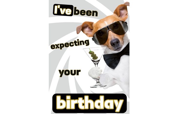 Plenty Gifts Kaart A5 Expecting Your Birthday (v)