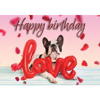 Plenty Gifts Kaart A5 Happy Birthday Love (h)