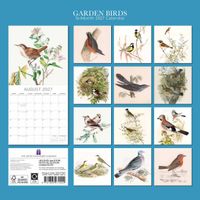 The Gifted Stationery Kalender 27 Garden Birds gtd