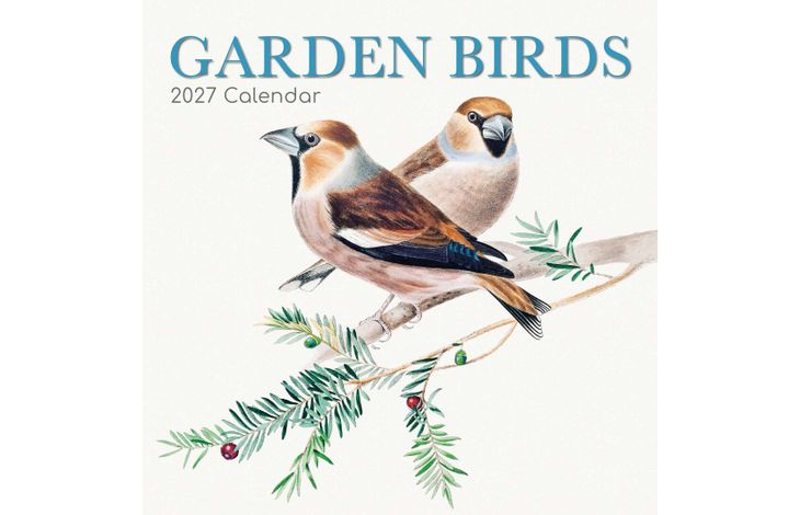 The Gifted Stationery Kalender 27 Garden Birds gtd