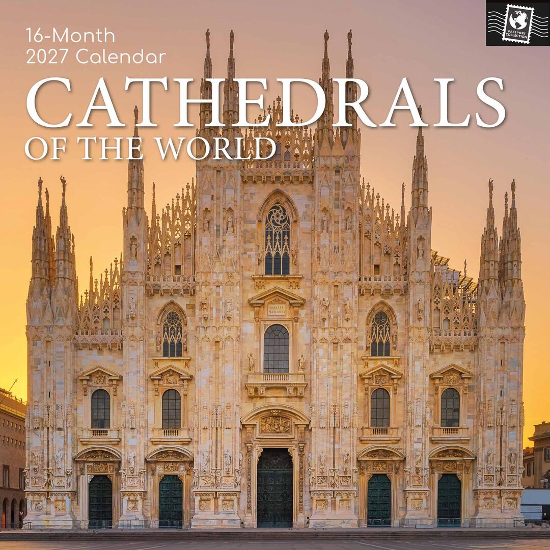 The Gifted Stationery Kalender 27 Cathedrals gtd
