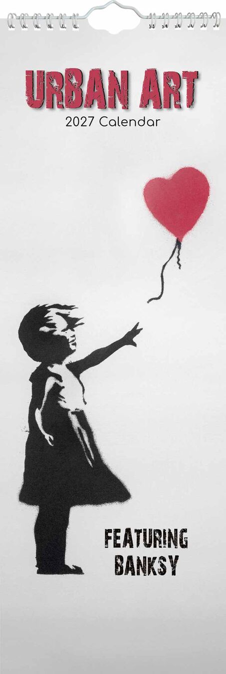 The Gifted Stationery Sl Kalender 27 Banksy gtd