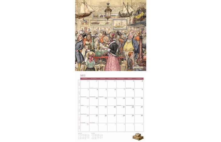 Comello Kalender 26 Anton Pieck pgc