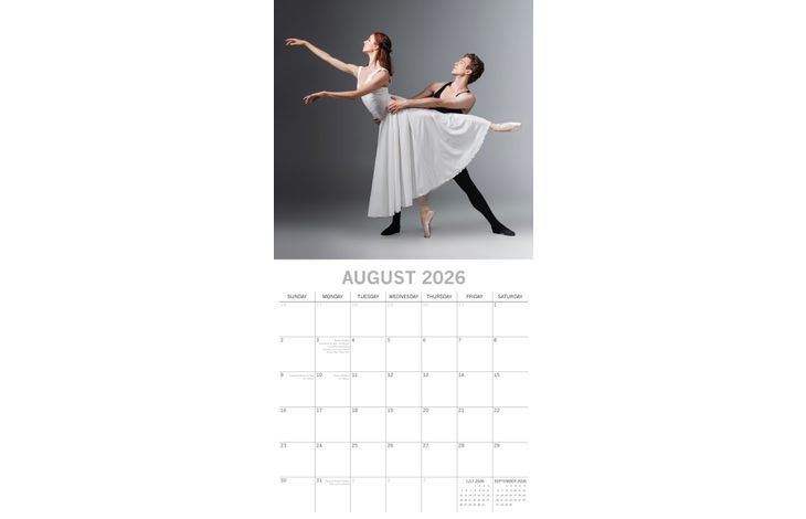 The Gifted Stationery Kalender 26 Ballet gtd