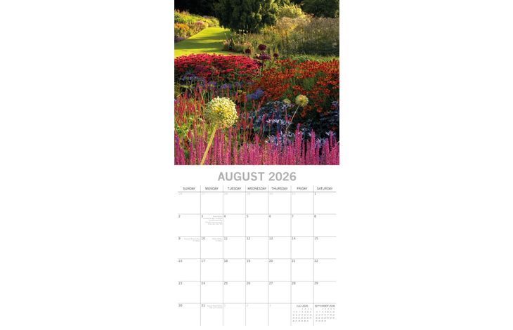 The Gifted Stationery Kalender 26 Beautiful Gardens gtd