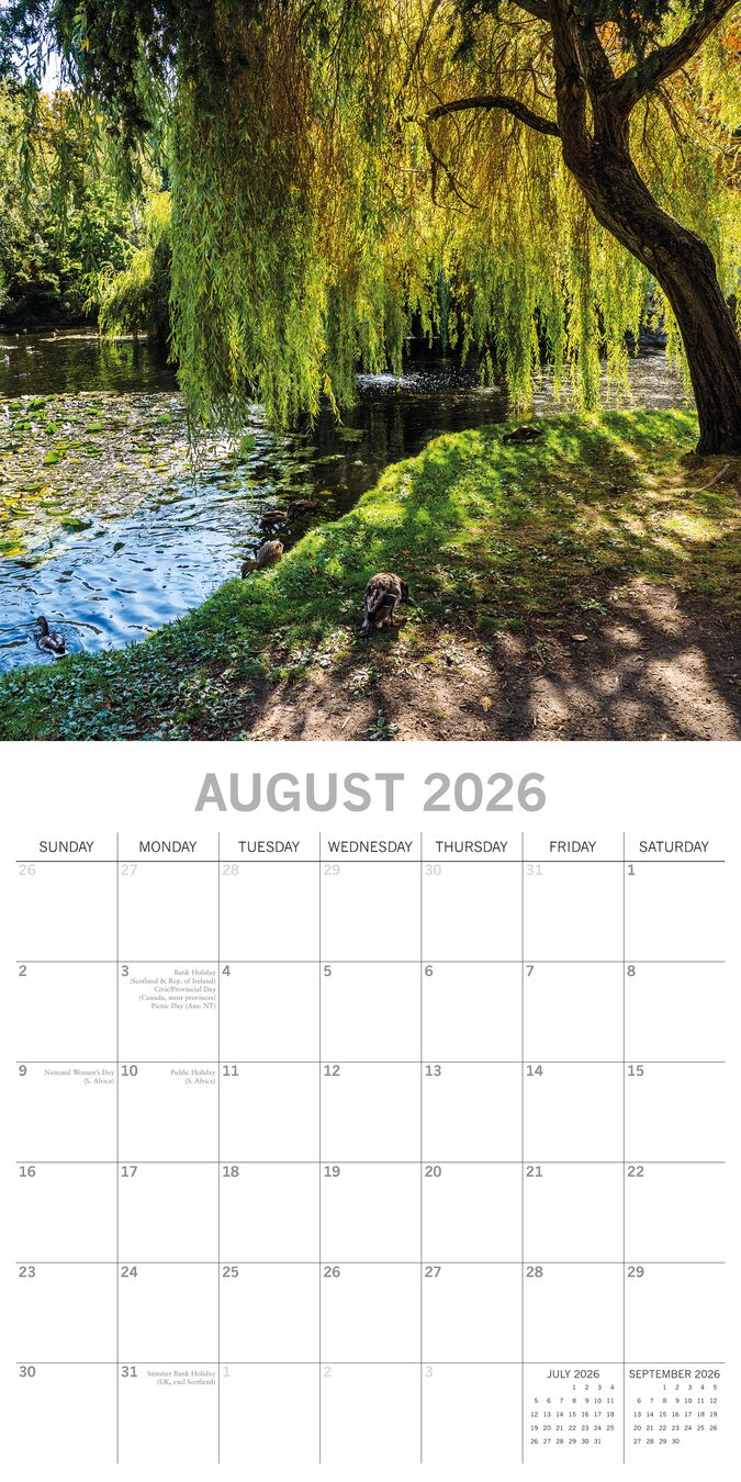 The Gifted Stationery Kalender 26 Beauty of Trees gtd