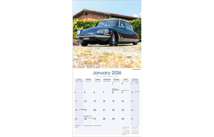 Avonside Kalender 26 Citroen as