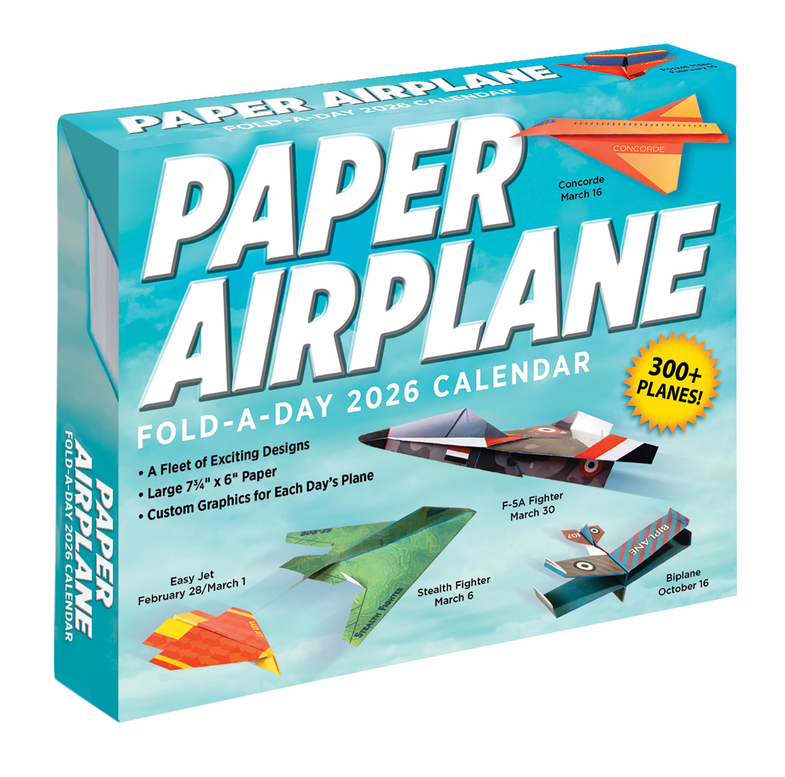 Flame Tree Publishing Boxed 26 Act Paper Airplane amp