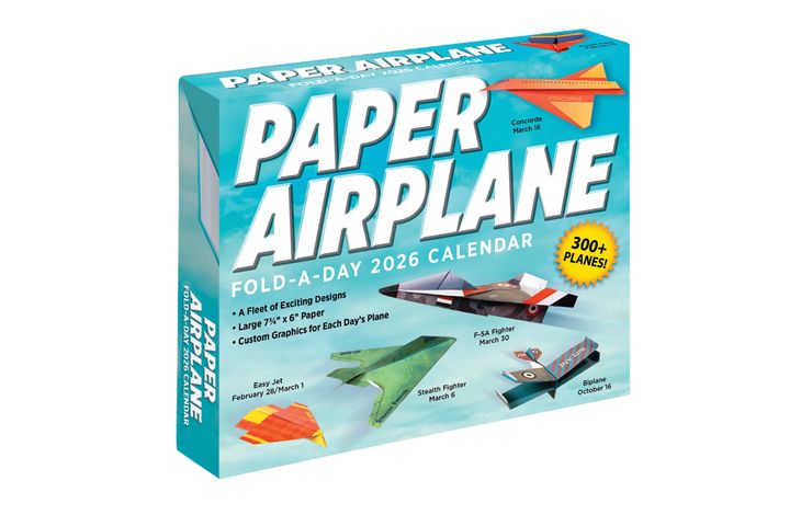 Flame Tree Publishing Boxed 26 Act Paper Airplane amp