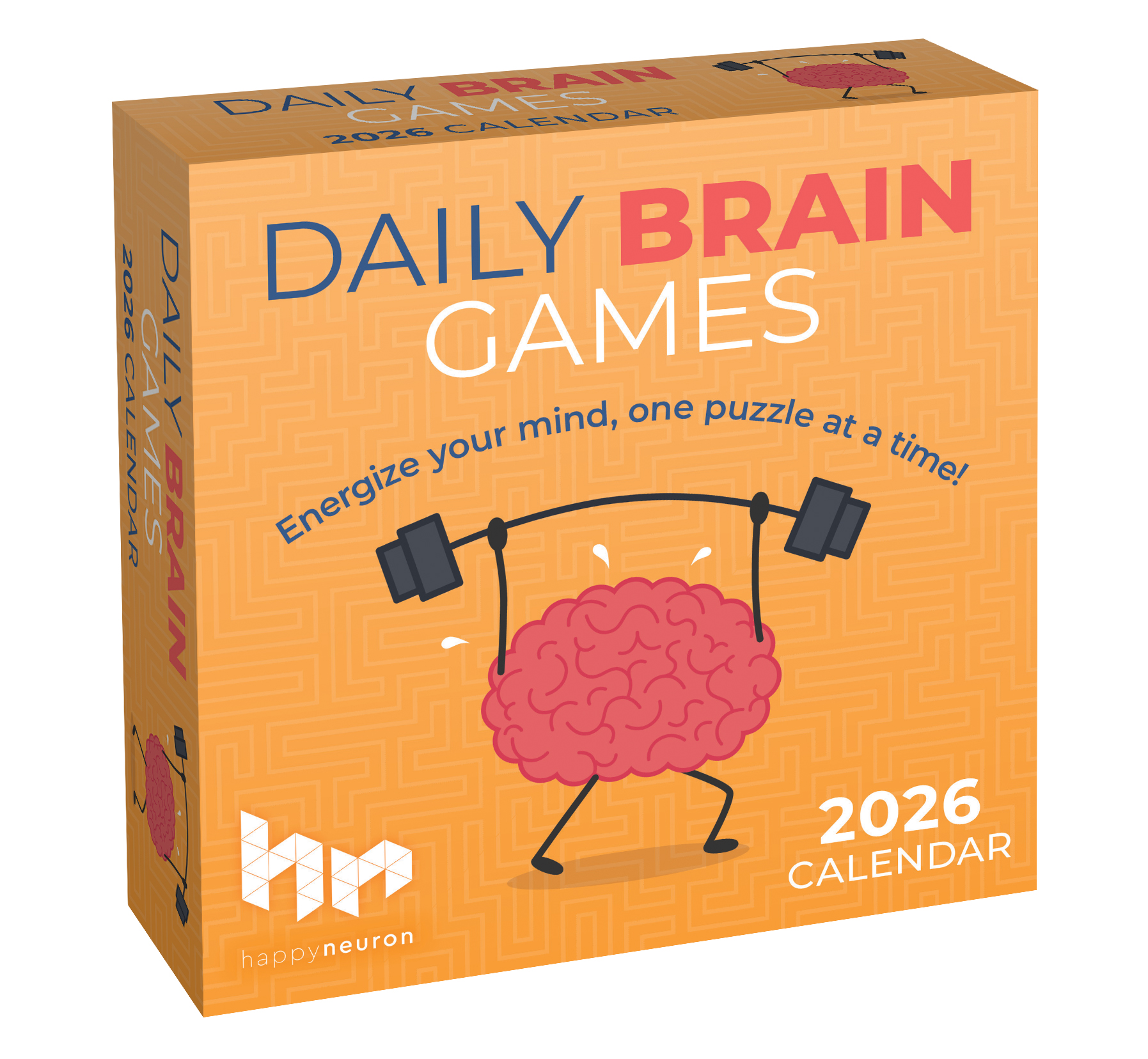 Flame Tree Publishing Boxed 26 Daily Brain Games amp