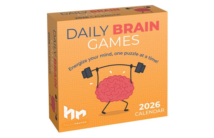 Flame Tree Publishing Boxed 26 Daily Brain Games amp