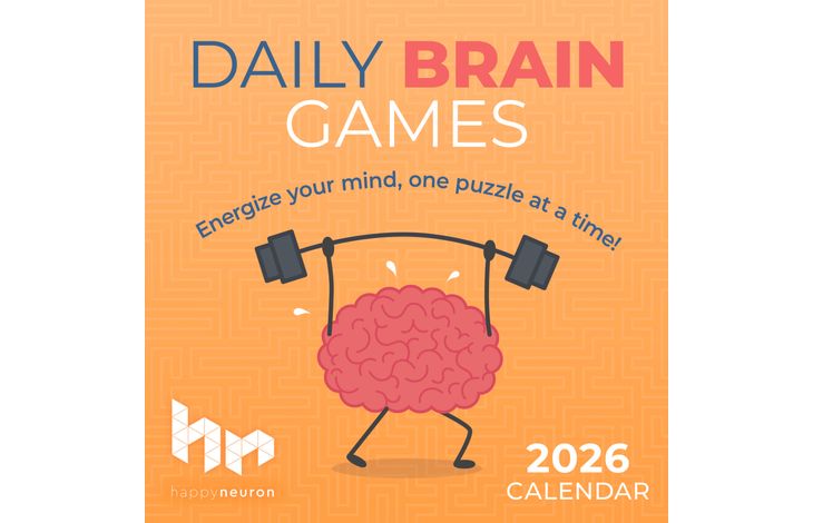 Flame Tree Publishing Boxed 26 Daily Brain Games amp