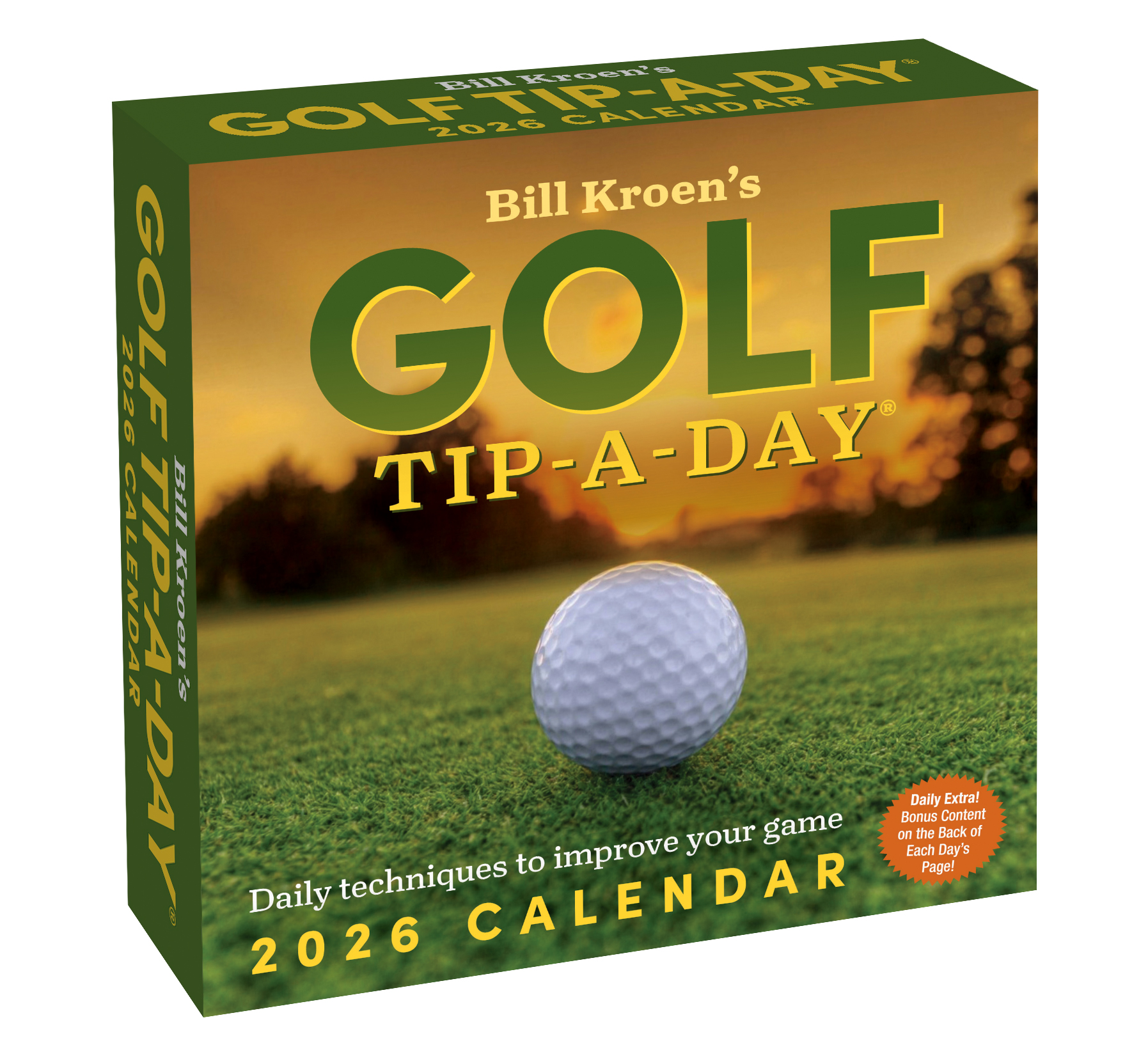 Flame Tree Publishing Boxed 26 Golf Tip a Day amp