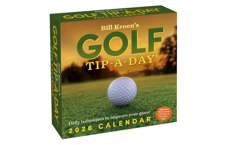 Flame Tree Publishing Boxed 26 Golf Tip a Day amp