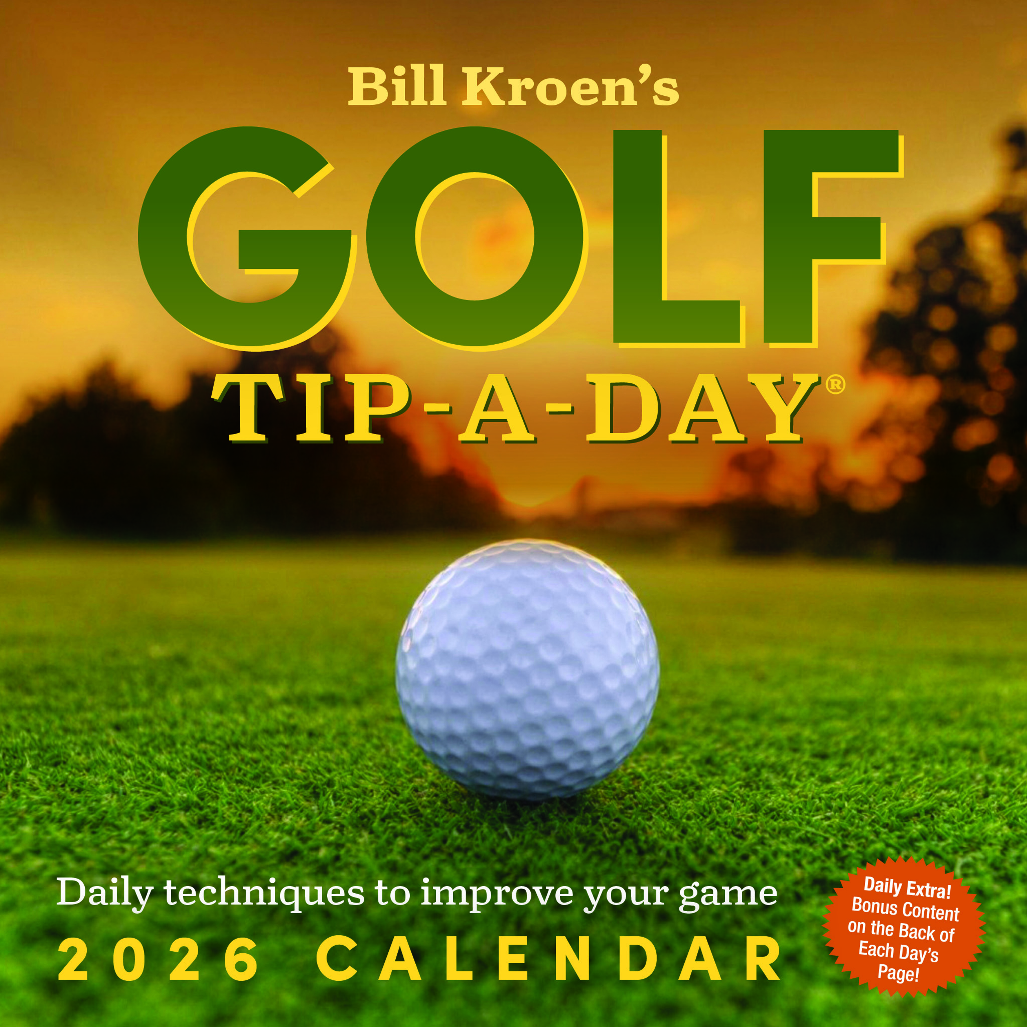 Flame Tree Publishing Boxed 26 Golf Tip a Day amp