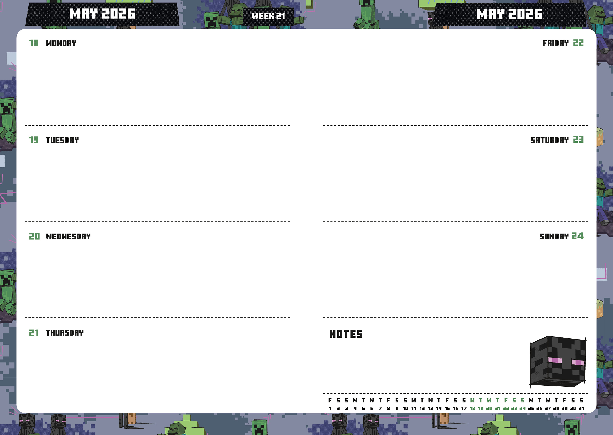 Danilo Agenda 26 Minecraft dnl