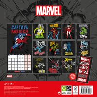 Danilo Kalender 26 Marvel Comics dnl