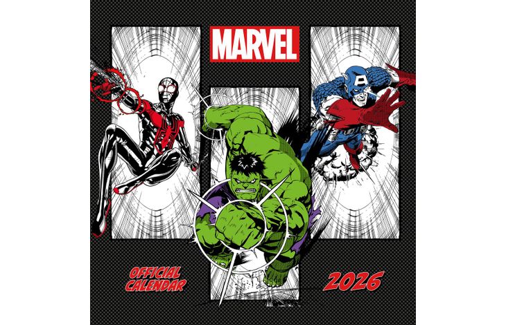 Danilo Kalender 26 Marvel Comics dnl