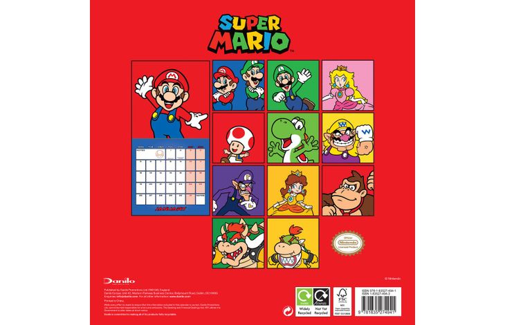 Danilo Kalender 26 Super Mario dnl