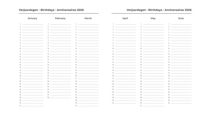 Plenty Gifts Agenda 26 Garden Birds pg