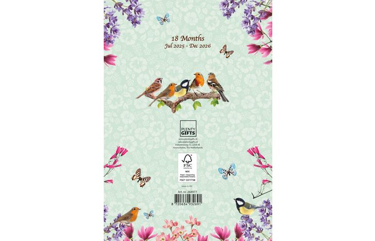 Plenty Gifts Agenda 26 Garden Birds pg