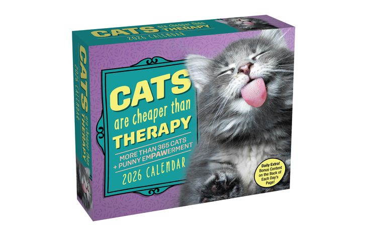 Flame Tree Publishing Boxed 26 Cats Are Cheaper Than Therapy amp