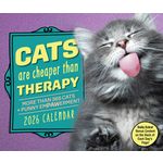 Boxed 26 Cats Are Cheaper Than Therapy amp
