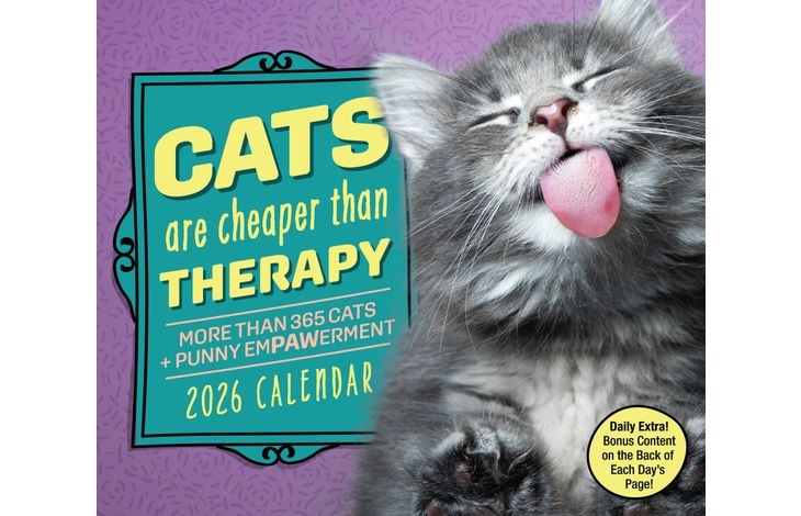 Flame Tree Publishing Boxed 26 Cats Are Cheaper Than Therapy amp