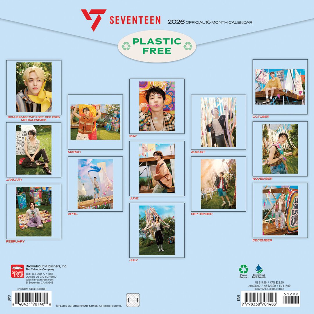 Danilo Kalender 26 Seventeen dnl