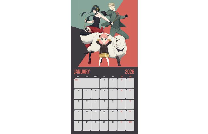 Danilo Kalender 26 Spy X Family dnl