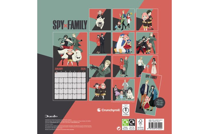 Danilo Kalender 26 Spy X Family dnl