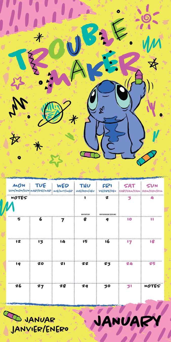 Danilo Kalender 26 Disney Stitch dnl