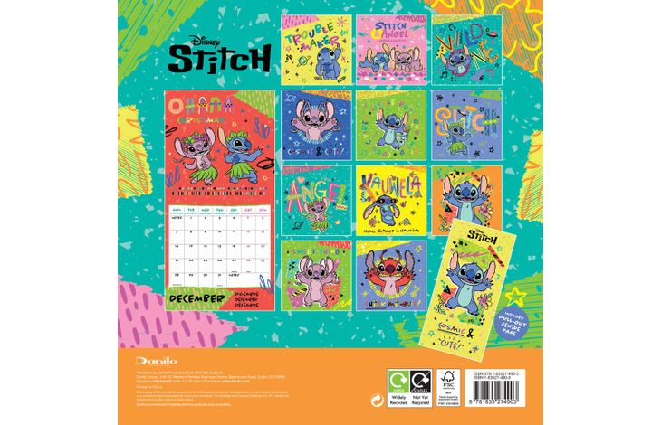 Danilo Kalender 26 Disney Stitch dnl