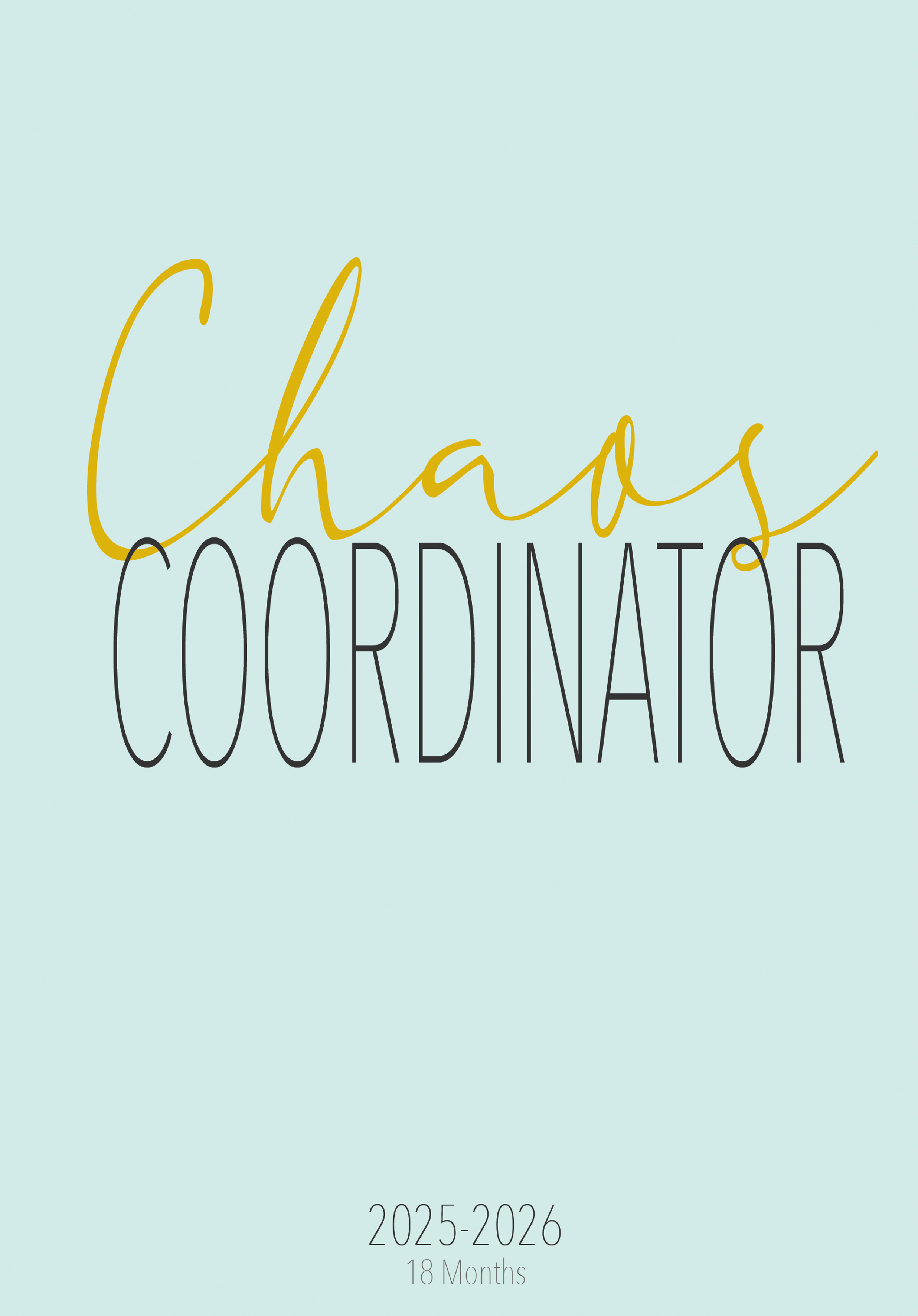 Plenty Gifts Agenda 26 Chaos Coordinator pg