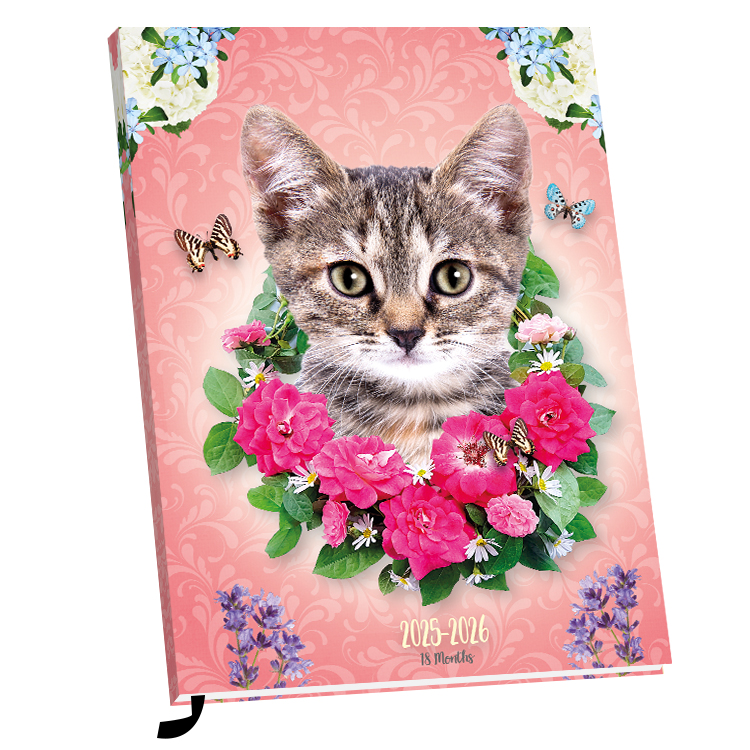 Plenty Gifts Agenda 26 Cat Flowers pg