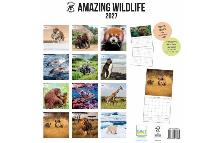 Plenty Gifts Kalender 27 Amazing Wildlife ToN pg