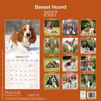 Avonside Kalender 27 Basset Hounds as