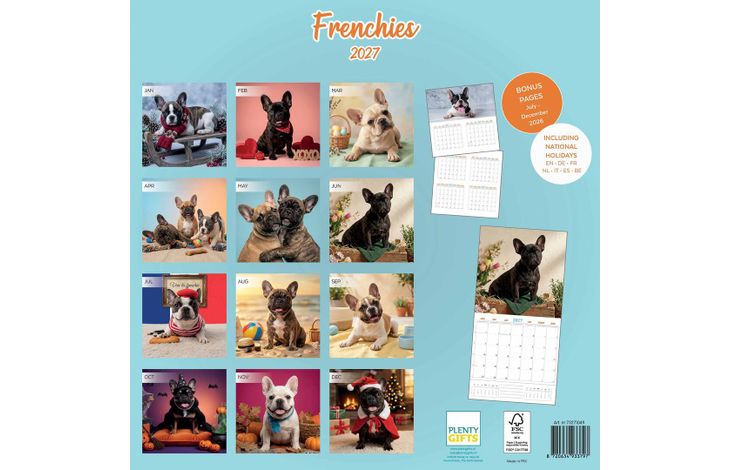 Plenty Gifts Kalender 27 Frenchies Studio pg