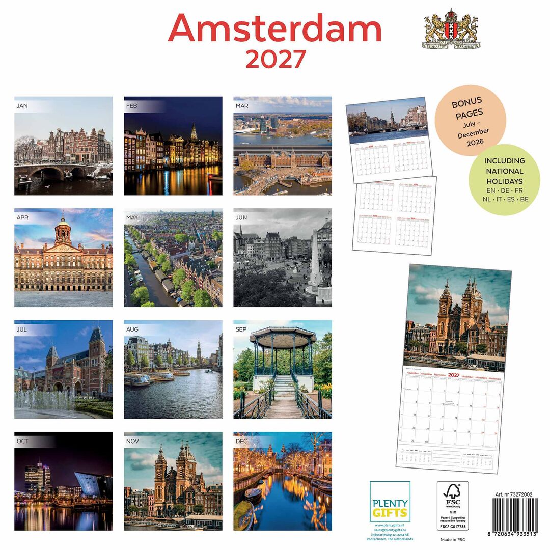 Plenty Gifts Kalender 27 Amsterdam pg