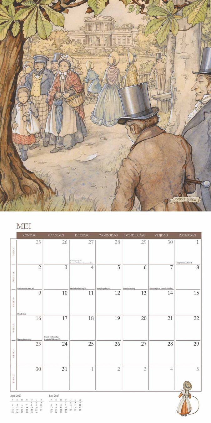 Comello Kalender 27 Anton Pieck pgc