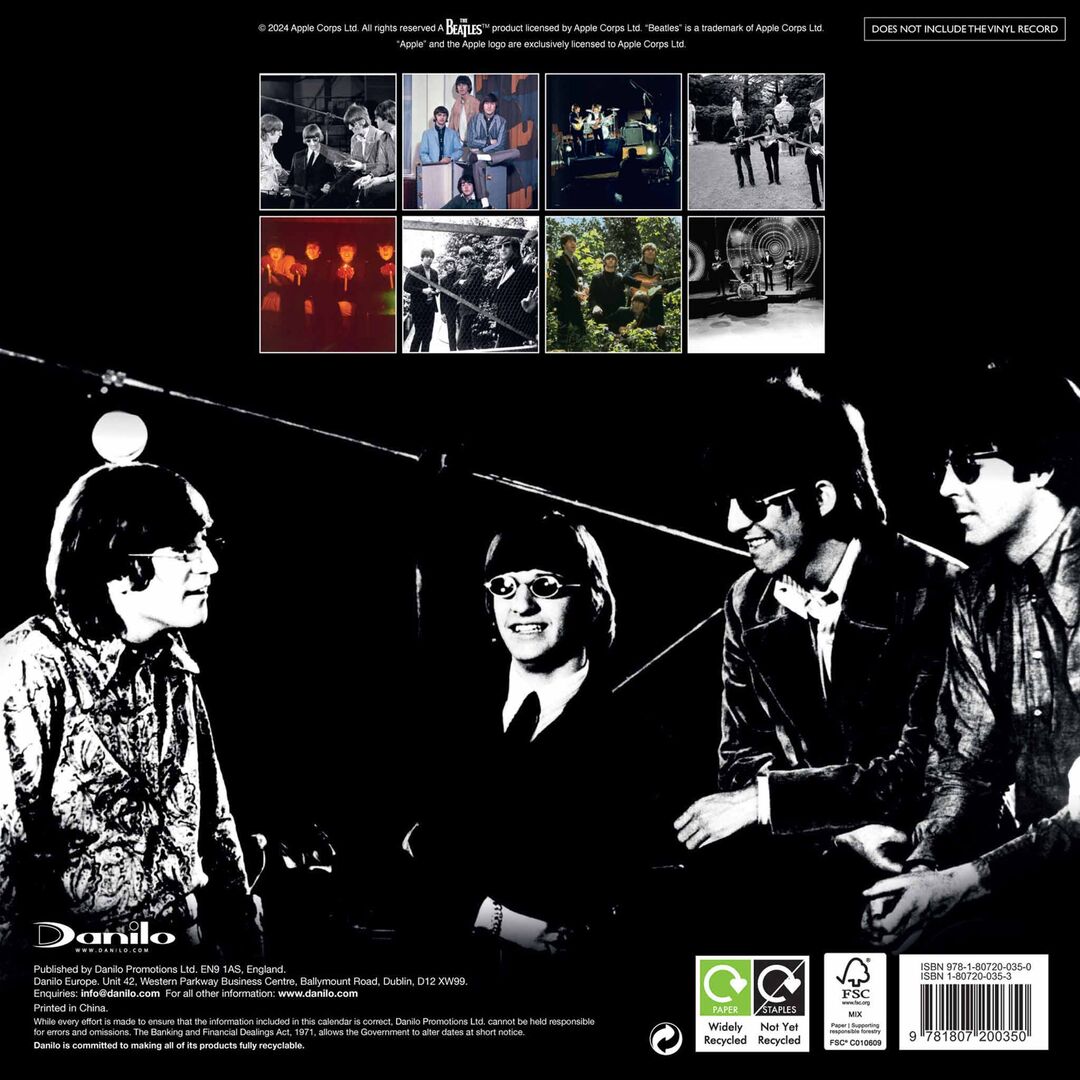 Danilo Kalender 27 Beatles The Record Sleeve dnl