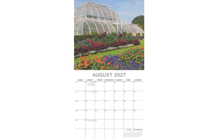 The Gifted Stationery Kalender 27 Beautiful Gardens gtd