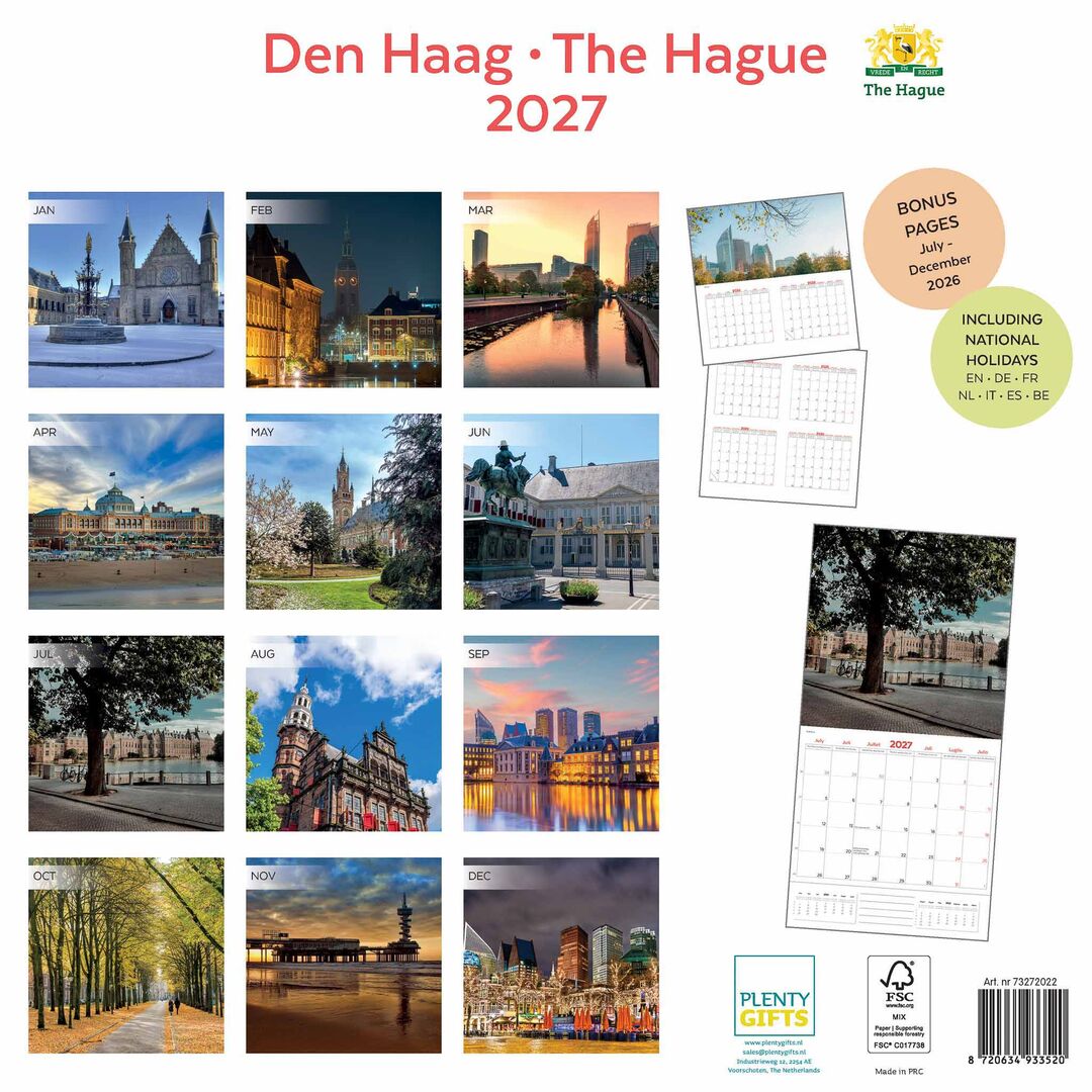 Plenty Gifts Kalender 27 Den Haag pg
