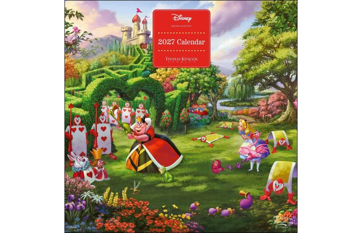 Flame Tree Publishing Kalender 27 Disney Dreams Kinkade amp