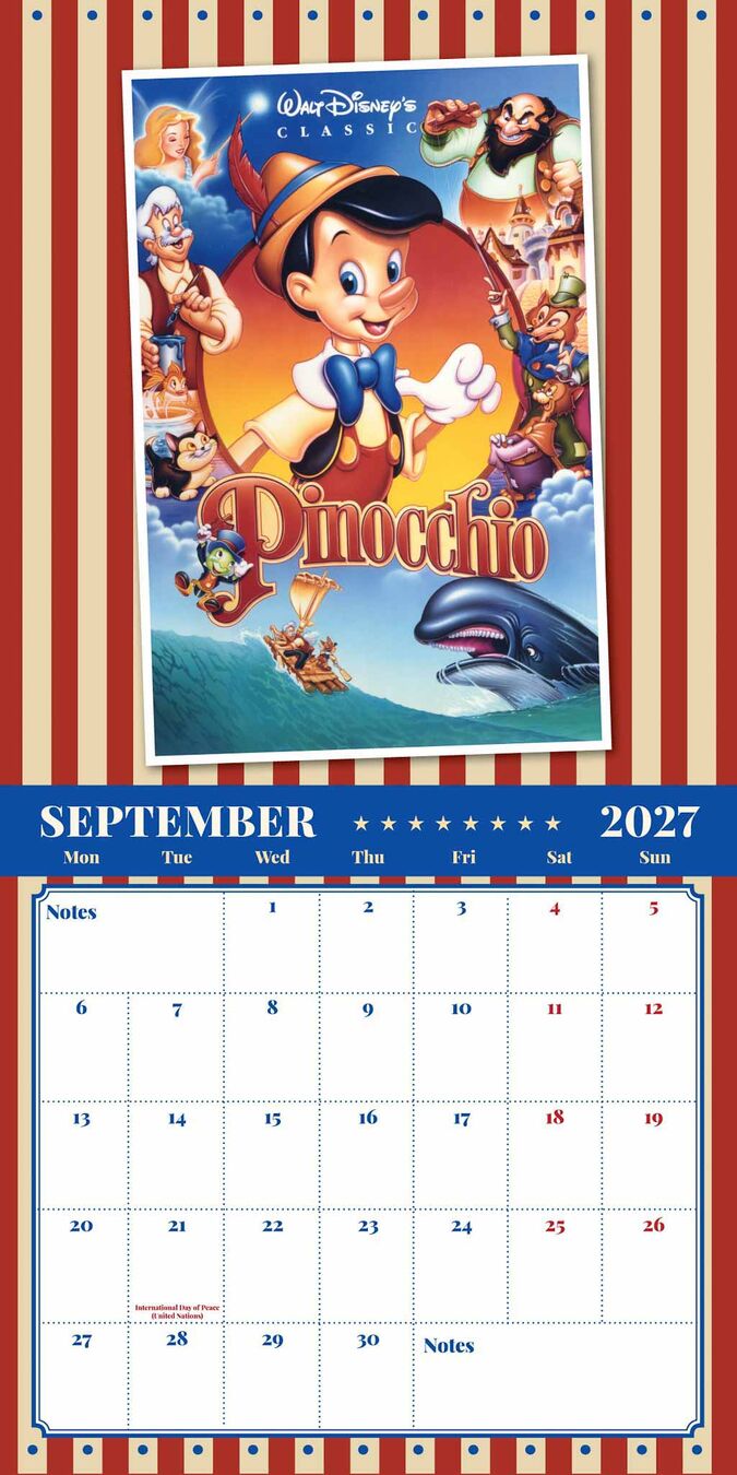 Danilo Kalender 27 Disney Vint Posters dnl