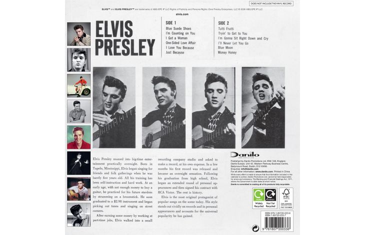 Danilo Kalender 27 Elvis Record Sleeve dnl